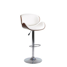 ST-7511 White PU with Wood Backing Adjustable Bar Stool. SET OF 2 CHAIRS (Online only) ST-7511 White PU with Wood Backing Adjustable Bar Stool. SET OF 2 CHAIRS (Online only)