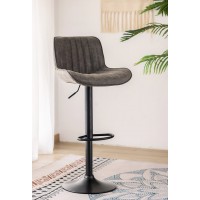 ST-7821 Soft Grey Premium PU Bar Chair (SET OF 2 CHAIRS) Online only ST-7821 Soft Grey Premium PU Bar Chair (SET OF 2 CHAIRS) Online only