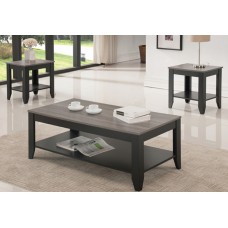 IF-2027 3 Pcs. Set With Reclaimed Wood Look Top (Online Only ) IF-2027 3 Pcs. Set With Reclaimed Wood Look Top (Online Only )