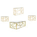 IF-2340-C Coffee Table With Gold Frame (Online Only)