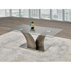 IF-2675 Coffee Table With Wooden Legs. (Online only )