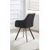 C-1413 Soft Black PU Dining Chair. SALE JUST SET OF 2 CHAIRS.(Online Only)