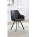 C-1413 Soft Black PU Dining Chair. SALE JUST SET OF 2 CHAIRS.(Online Only)