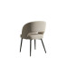 C-1644 Cream textured fabric upholstery Dining Chair.SALE JUST SET OF 2 CHAIRS. (Online Only)