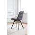 C-1820 Soft Grey Fabric Dining Chair. SALE JUST SET OF 6 CHAIRS.(Online Only)