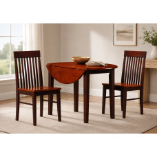 IF-1012 Espresso & Dirty Oak 3pc Dinette Set (Online Only) IF-1012 Espresso & Dirty Oak 3pc Dinette Set (Online Only)