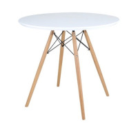 T-1405 Round Lacquered Eiffel Dining Table (Online Only)