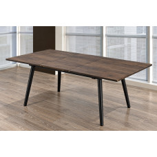 T-1814 Wooden Dining Table with self-Storing Butterfly Extension Leaf (Online only)
