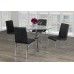 T-1430 Round 41" Glass Dining Table (Online only) T-1430 Round 41" Glass Dining Table (Online only)