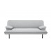 IF-8035 Light grey fabric – with dark grey piping Sofa Bed (Online Only)