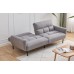 IF-8041 Soft Grey Fabric Sofa Bed  Convertible Couch for Small Spaces(Online only)