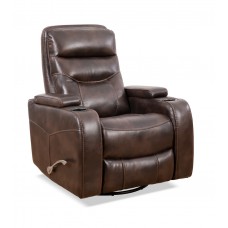 IF-6311-M Recliner Chair. Soft Brown PU.(Online Only)