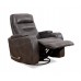 IF-6312-M Recliner Chair. Soft Grey PU.(Online Only)