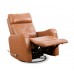 IF-6331-M Recliner Chair. Soft Brown Leather Match.(Online Only)