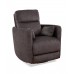 IF-6341-M Recliner Chair. Soft Gun Metal Fabric.(Online Only)