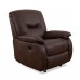 IF-6351-M Recliner Chair.Brown Elephant Skin Fabric (online only)
