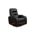 IF-6310-M Recliner Chair. Soft Black PU.(Online only)
