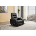 IF-6310-M Recliner Chair. Soft Black PU.(Online only)