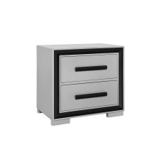 Amelia-Black Night Stand (Online Only) Amelia-Black Night Stand (Online Only)