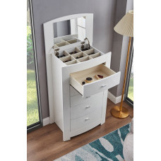 Barcelona Chest Jewelry Storage/Mirror.(Online only) Barcelona Chest Jewelry Storage/Mirror.(Online only)