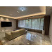 Arco Designed with a sweeping arc floor lamp and marble base (Online only)