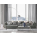 Arco Designed with a sweeping arc floor lamp and marble base (Online only)
