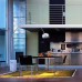 Arco Designed with a sweeping arc floor lamp and marble base (Online only)