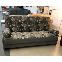 Made in Canada Sofa Bed – Custom Fabric, Wood Frame, Comfortable & Durable, with Storage – Convertible Couch for Small Spaces. Space Saver Arms Sofa Bed